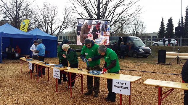   Noorte aednike kutsemeistriv�istlused Tartu Maamessil 21.04.16
