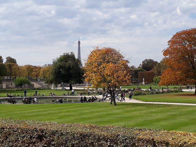   Pariisi aiad, pargid. Oktoober 2018