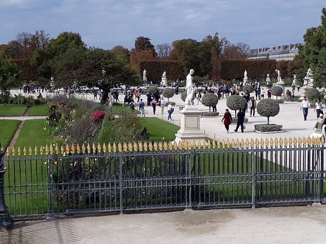   Pariisi aiad, pargid. Oktoober 2018