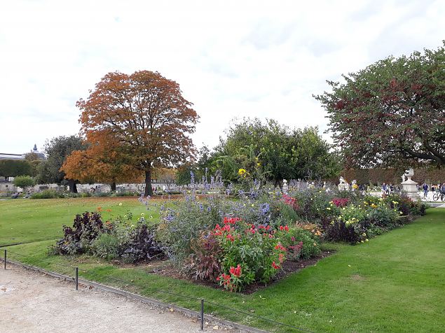   Pariisi aiad, pargid. Oktoober 2018