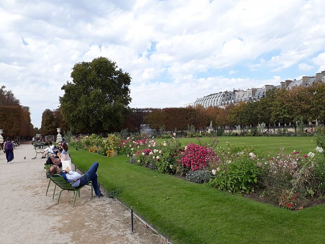   Pariisi aiad, pargid. Oktoober 2018