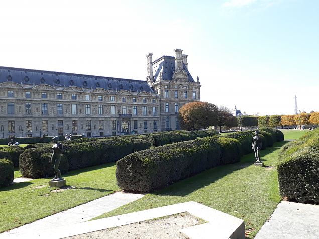   Pariisi aiad, pargid. Oktoober 2018