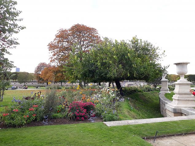   Pariisi aiad, pargid. Oktoober 2018