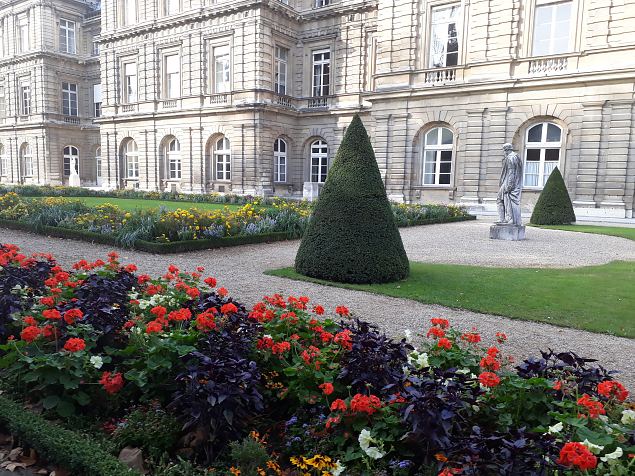   Pariisi aiad, pargid. Oktoober 2018