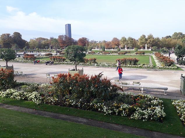   Pariisi aiad, pargid. Oktoober 2018