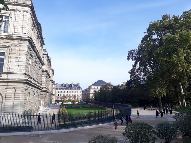   Pariisi aiad, pargid. Oktoober 2018