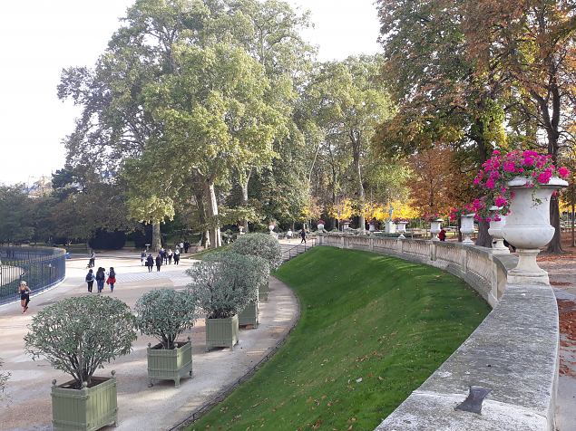   Pariisi aiad, pargid. Oktoober 2018