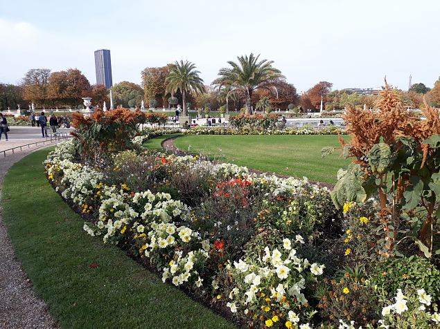   Pariisi aiad, pargid. Oktoober 2018