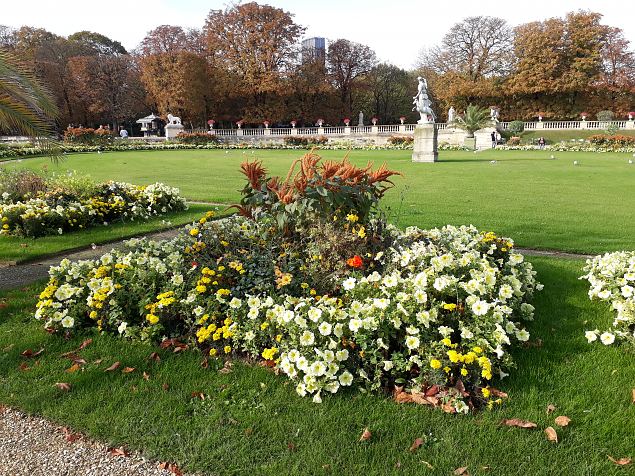   Pariisi aiad, pargid. Oktoober 2018