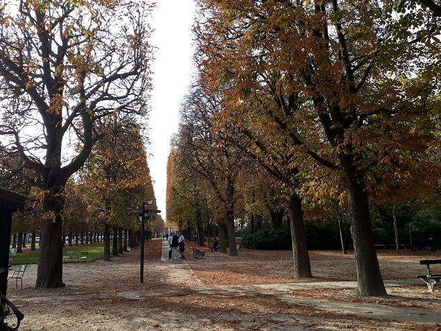   Pariisi aiad, pargid. Oktoober 2018