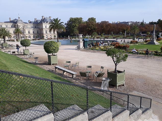   Pariisi aiad, pargid. Oktoober 2018