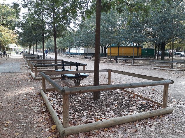   Pariisi aiad, pargid. Oktoober 2018