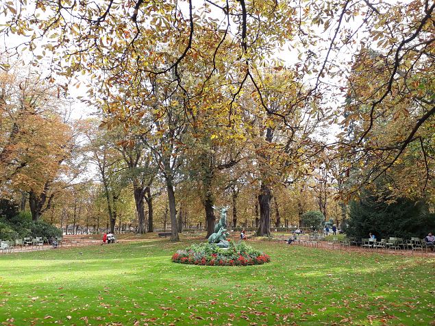   Pariisi aiad, pargid. Oktoober 2018