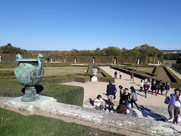   Versaille lossi aed okt. 2018