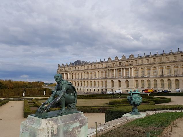   Versaille lossi aed okt. 2018