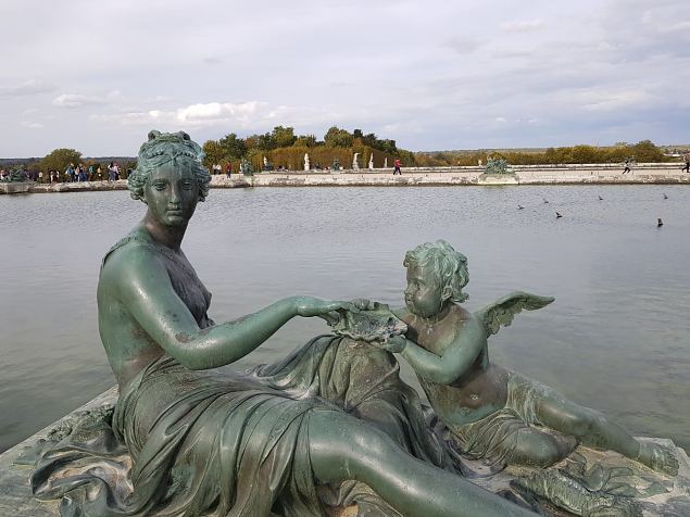   Versaille lossi aed okt. 2018