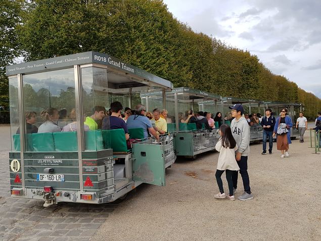   Versaille lossi aed okt. 2018