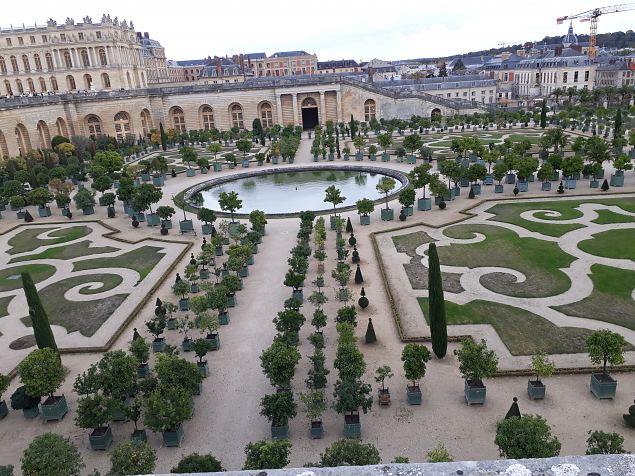   Versaille lossi aed okt. 2018