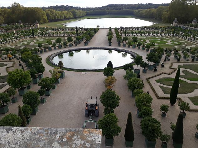   Versaille lossi aed okt. 2018