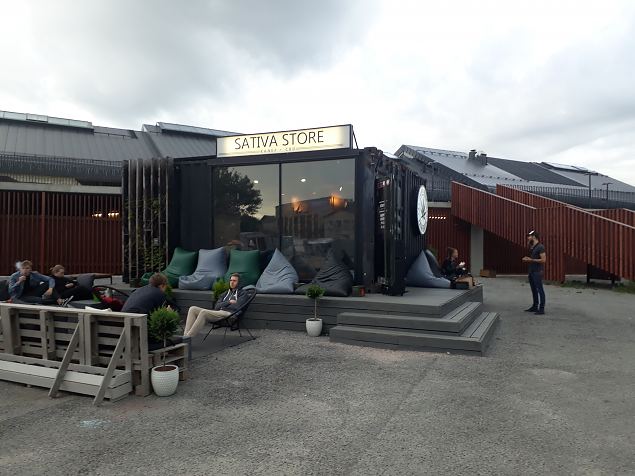   Riia vanalinna haljastus juuli 2019