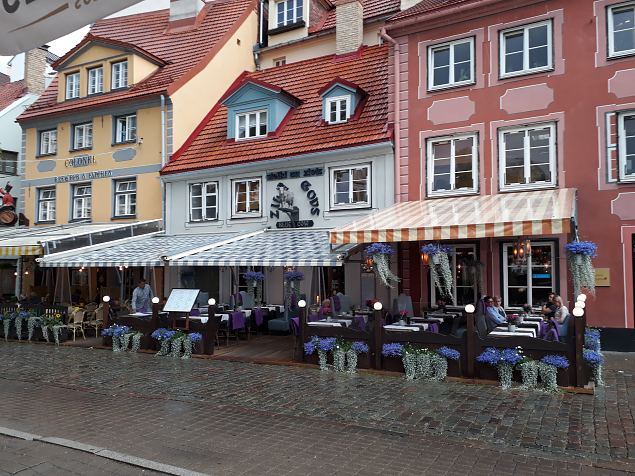   Riia vanalinna haljastus juuli 2019