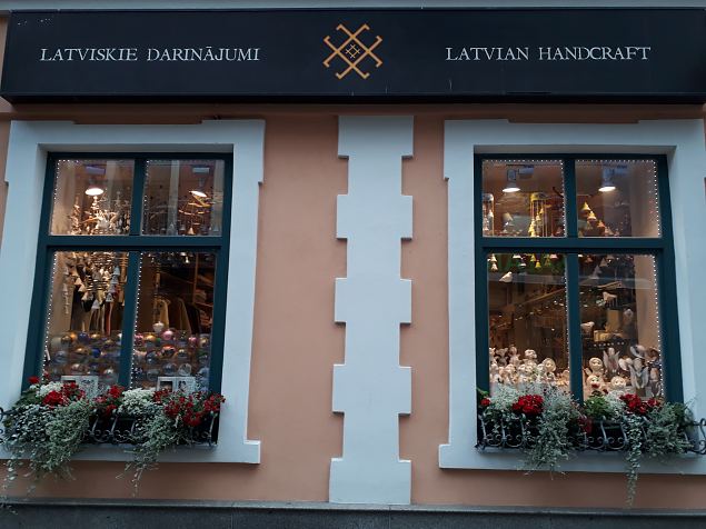   Riia vanalinna haljastus juuli 2019