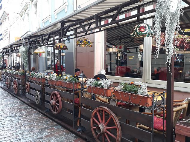   Riia vanalinna haljastus juuli 2019