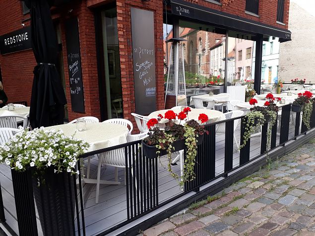   Riia vanalinna haljastus juuli 2019