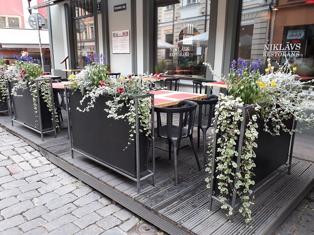   Riia vanalinna haljastus juuli 2019