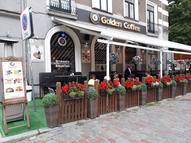   Riia vanalinna haljastus juuli 2019