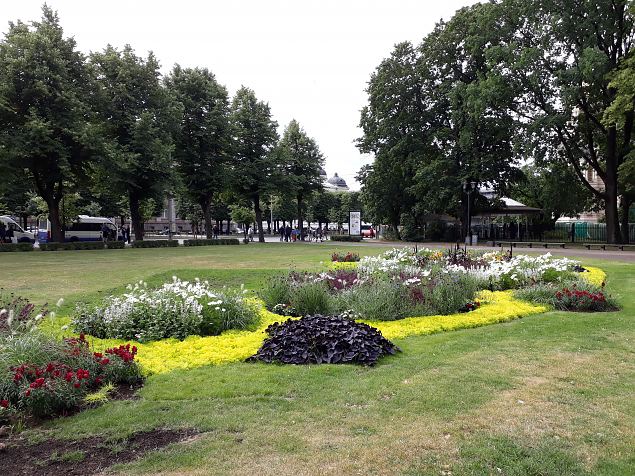   Riia vanalinna haljastus juuli 2019