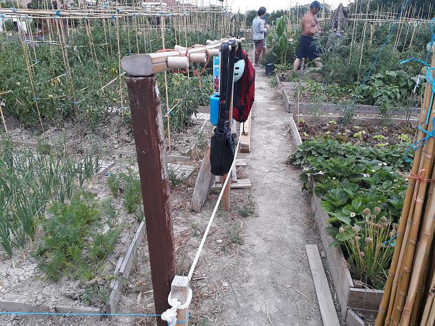   Vitoria (Hispaania) Lakua linnaosa �koloogiline kogukonna aed teisel eluaastal juuli 2019