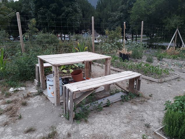   Vitoria (Hispaania) Lakua linnaosa �koloogiline kogukonna aed teisel eluaastal juuli 2019