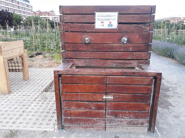   Vitoria (Hispaania) Lakua linnaosa �koloogiline kogukonna aed teisel eluaastal juuli 2019