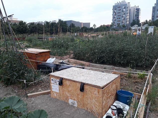   Vitoria (Hispaania) Lakua linnaosa �koloogiline kogukonna aed teisel eluaastal juuli 2019