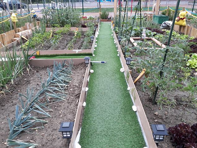   Vitoria Zabalgana linnaosa koloogiline kogukonna aed neljandal eluaastal juuli 2019