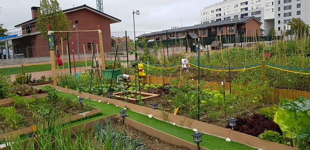   Vitoria Zabalgana linnaosa koloogiline kogukonna aed neljandal eluaastal juuli 2019