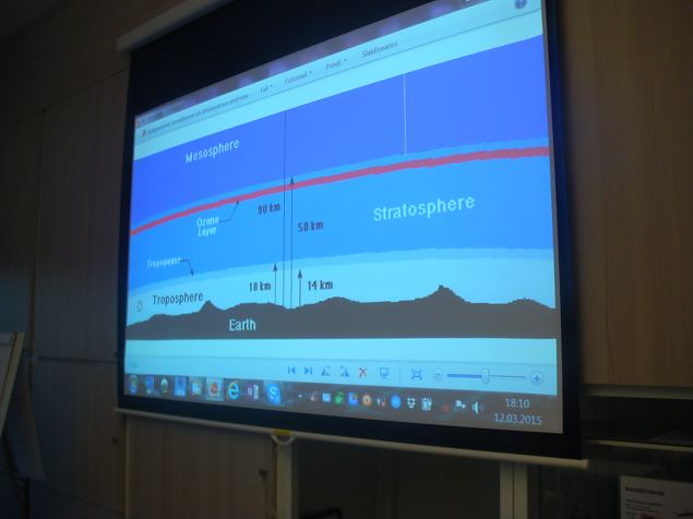   Muutused �hus, atmosf��ris, nende m�ju loodusele ja inimese tervisele 12.03.15