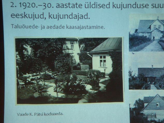   Aiap�ev ''1920.- 30.aastate aiandus'' Vaba�humuuseumis 28.03.15