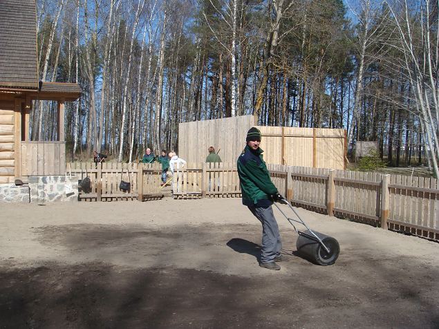   Tallinna Kopli Ametikooli aianduseriala �pilaste praktika Eesti Vaba�humuuseumis 22.-23.04.15