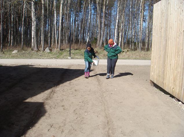   Tallinna Kopli Ametikooli aianduseriala �pilaste praktika Eesti Vaba�humuuseumis 22.-23.04.15