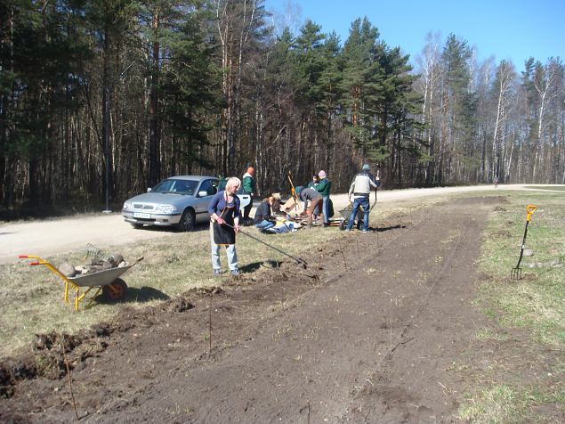   Papipeenra tegemine varesnaadi alale (Vaba�humuuseumis 23.04.15)