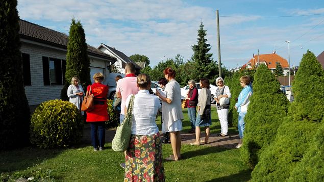   Aiakujunduse koolitus Tabasalu eraaias 14.07.15