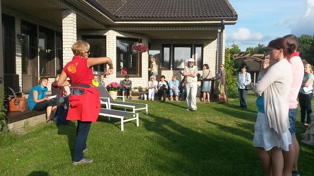   Aiakujunduse koolitus Tabasalu eraaias 14.07.15