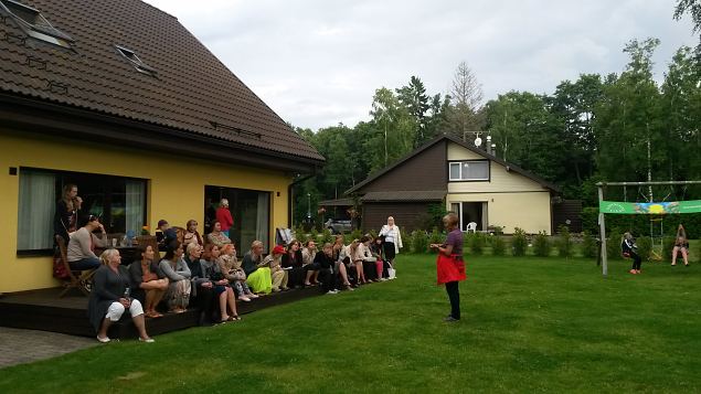   Aiakujunduse koolitus Suurupi eraaias 29.07.15