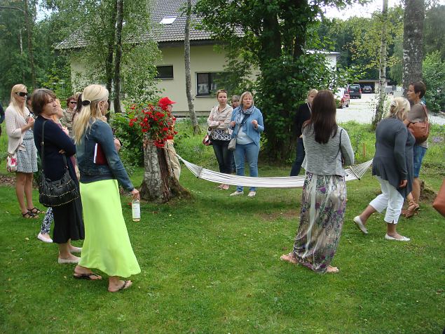   Aiakujunduse koolitus Suurupi eraaias 29.07.15