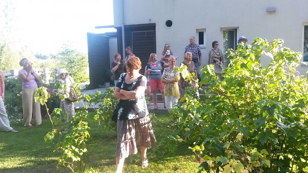   Aiakujunduse koolitus Ilmandu eraaias 10.08.15