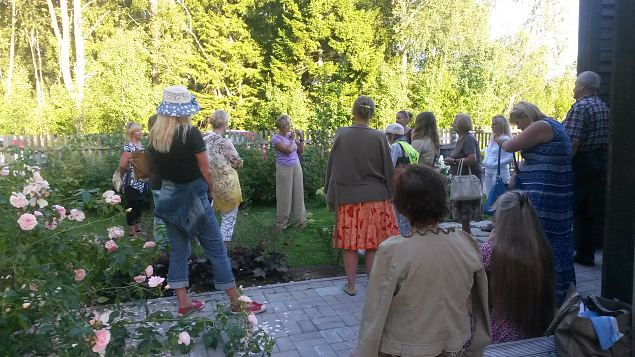   Aiakujunduse koolitus Ilmandu eraaias 10.08.15