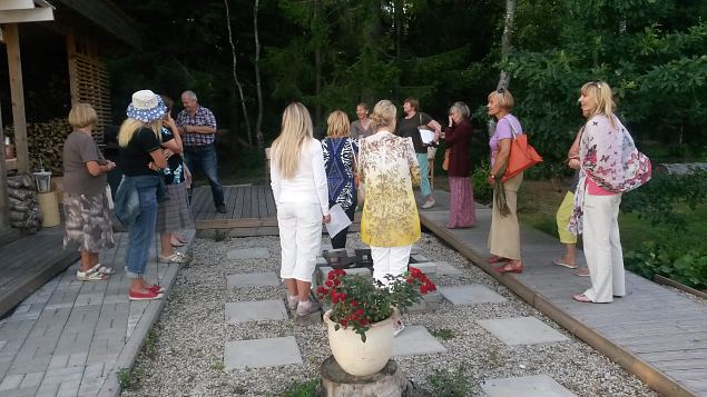   Aiakujunduse koolitus Ilmandu eraaias 10.08.15