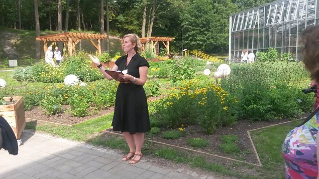   Meelte aia avamine Tallinna Botaanikaaias 12.08.15